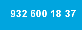 932 600 18 37